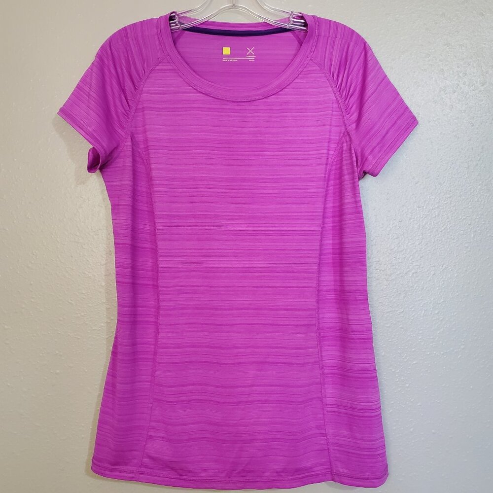 Xersion Athletic Top Short Sleeve Workout Women's Large